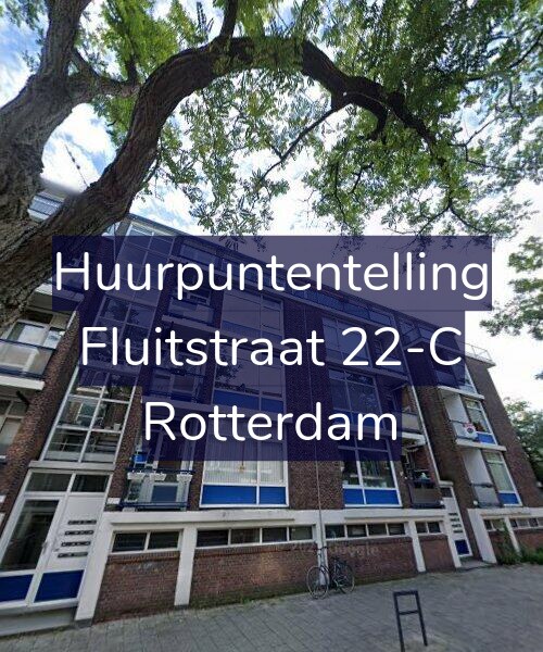 Foto gevel Huurpuntentelling voor Fluitstraat 22-C, Rotterdam