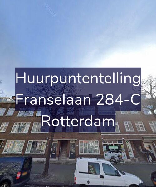 Foto gevel Huurpuntentelling voor Franselaan 284-C, Rotterdam