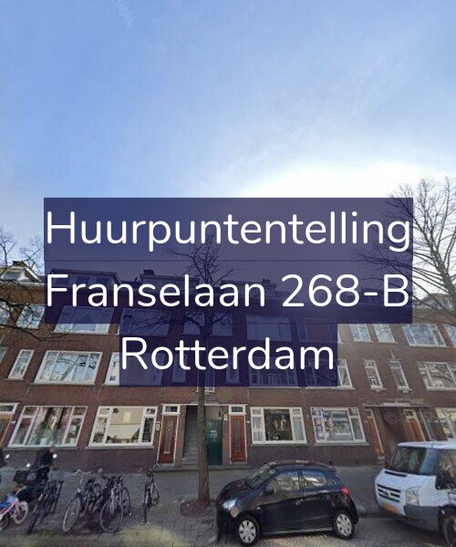 Foto gevel Huurpuntentelling voor Franselaan 268-B, Rotterdam