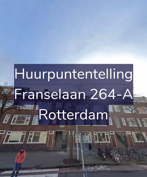 Foto gevel Huurpuntentelling voor Franselaan 264-A, Rotterdam