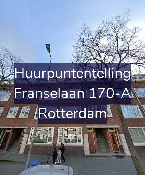 Foto gevel Huurpuntentelling voor Franselaan 170-A, Rotterdam