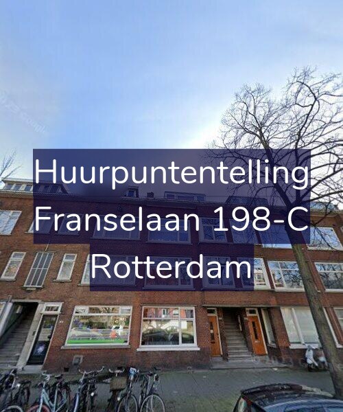 Foto gevel Huurpuntentelling voor Franselaan 198-C, Rotterdam