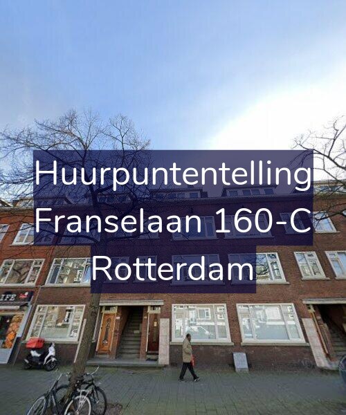 Foto gevel Huurpuntentelling voor Franselaan 160-C, Rotterdam