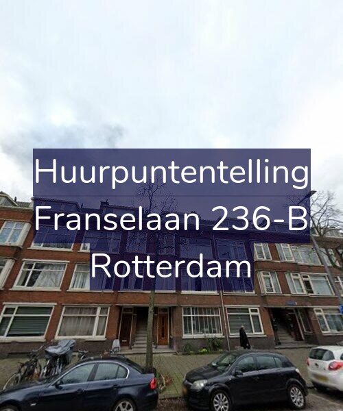 Foto gevel Huurpuntentelling voor Franselaan 236-B, Rotterdam