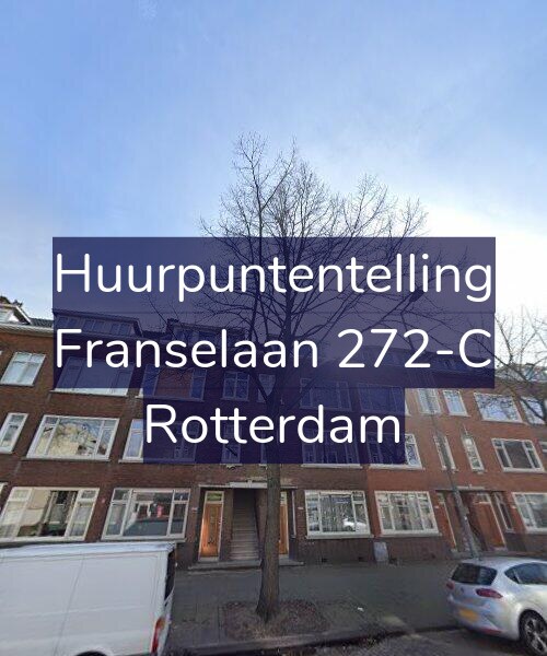 Foto gevel Huurpuntentelling voor Franselaan 272-C, Rotterdam