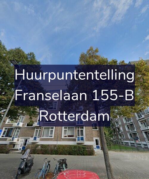 Foto gevel Huurpuntentelling voor Franselaan 155-B, Rotterdam