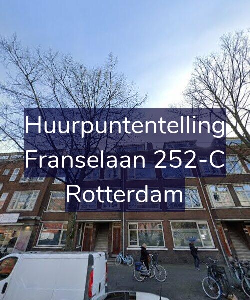 Foto gevel Huurpuntentelling voor Franselaan 252-C, Rotterdam