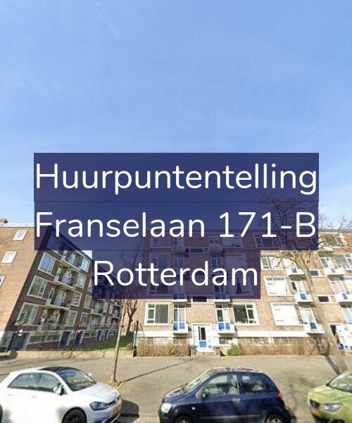 Foto gevel Huurpuntentelling voor Franselaan 171-B, Rotterdam