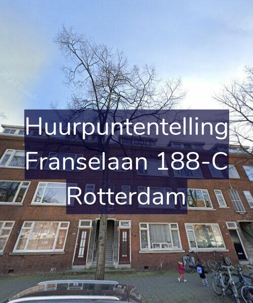 Foto gevel Huurpuntentelling voor Franselaan 188-C, Rotterdam