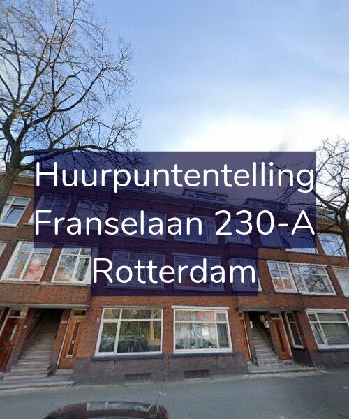 Foto gevel Huurpuntentelling voor Franselaan 230-A, Rotterdam