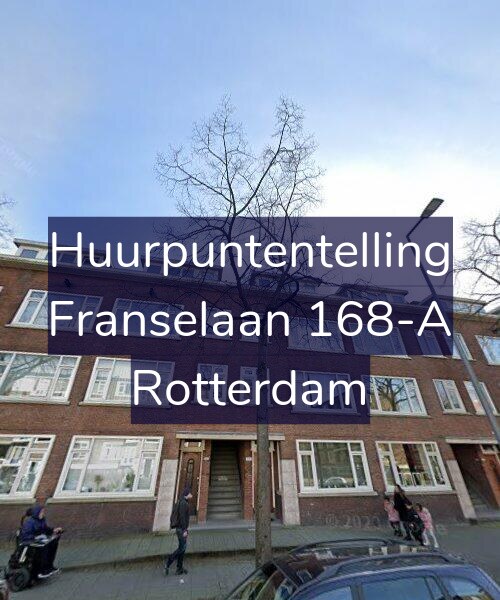 Foto gevel Huurpuntentelling voor Franselaan 168-A, Rotterdam