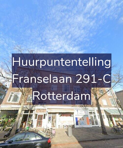 Foto gevel Huurpuntentelling voor Franselaan 291-C, Rotterdam