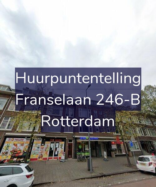 Foto gevel Huurpuntentelling voor Franselaan 246-B, Rotterdam