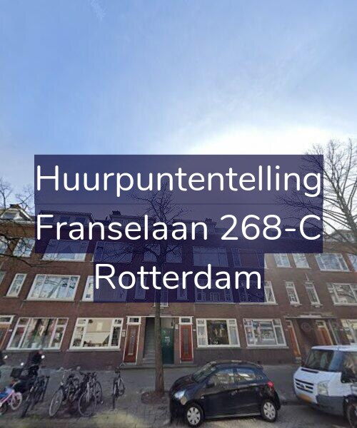 Foto gevel Huurpuntentelling voor Franselaan 268-C, Rotterdam