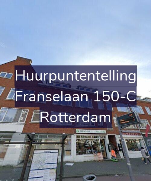 Foto gevel Huurpuntentelling voor Franselaan 150-C, Rotterdam