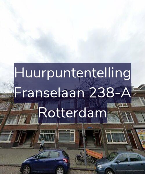 Foto gevel Huurpuntentelling voor Franselaan 238-A, Rotterdam