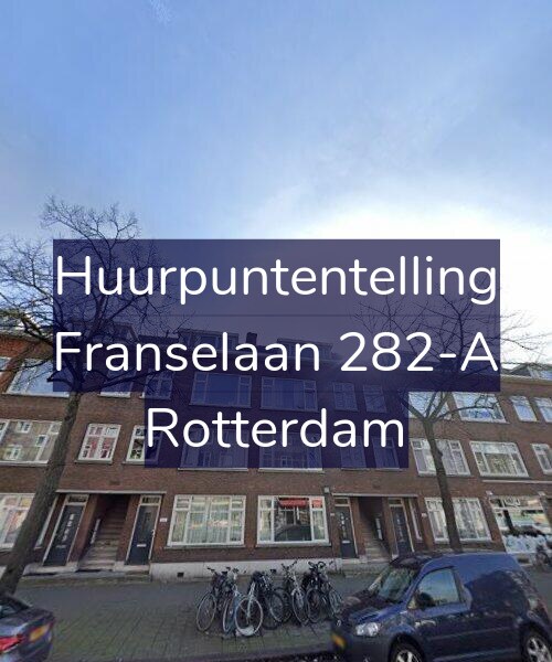 Foto gevel Huurpuntentelling voor Franselaan 282-A, Rotterdam
