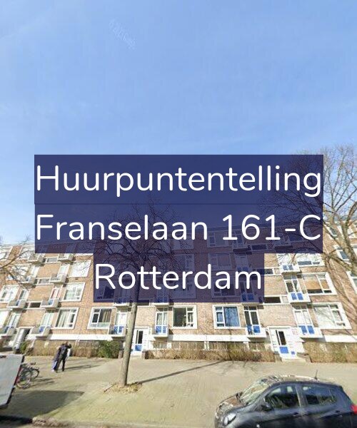 Foto gevel Huurpuntentelling voor Franselaan 161-C, Rotterdam