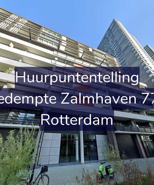 Foto gevel Huurpuntentelling voor Gedempte Zalmhaven 779, Rotterdam