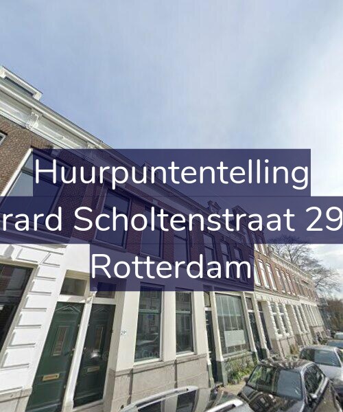 Foto gevel Huurpuntentelling voor Gerard Scholtenstraat 29-A, Rotterdam