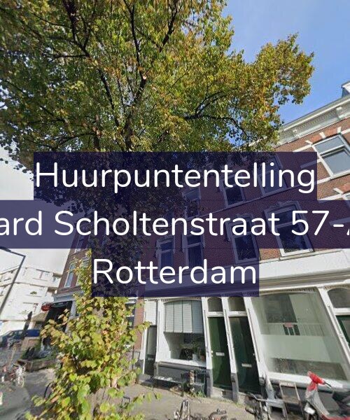 Foto gevel Huurpuntentelling voor Gerard Scholtenstraat 57-A01, Rotterdam