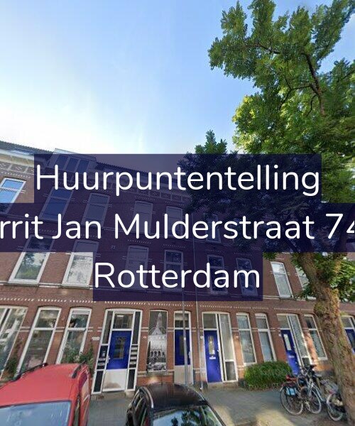 Foto gevel Huurpuntentelling voor Gerrit Jan Mulderstraat 74-E, Rotterdam