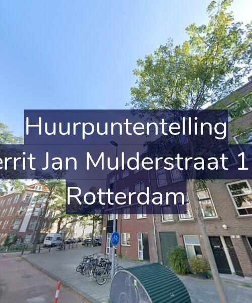 Foto gevel Huurpuntentelling voor Gerrit Jan Mulderstraat 118, Rotterdam