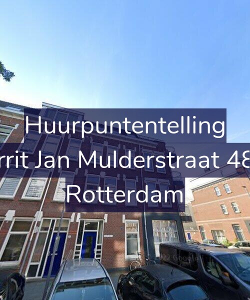 Foto gevel Huurpuntentelling voor Gerrit Jan Mulderstraat 48-A, Rotterdam