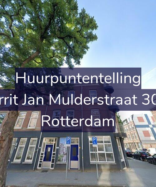 Foto gevel Huurpuntentelling voor Gerrit Jan Mulderstraat 30-B, Rotterdam