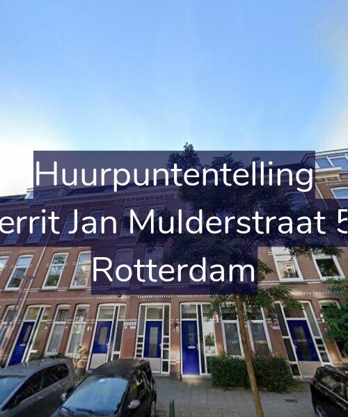 Foto gevel Huurpuntentelling voor Gerrit Jan Mulderstraat 56, Rotterdam