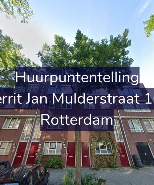 Foto gevel Huurpuntentelling voor Gerrit Jan Mulderstraat 108, Rotterdam