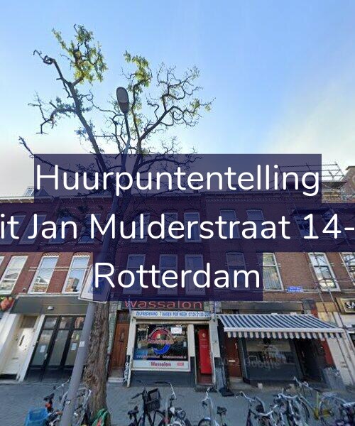 Foto gevel Huurpuntentelling voor Gerrit Jan Mulderstraat 14-A01, Rotterdam