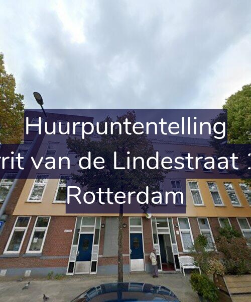 Foto gevel Huurpuntentelling voor Gerrit van de Lindestraat 119, Rotterdam