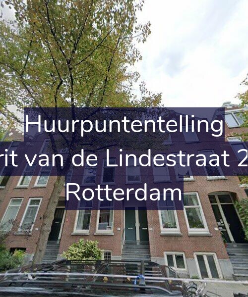 Foto gevel Huurpuntentelling voor Gerrit van de Lindestraat 21-B, Rotterdam