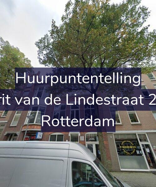 Foto gevel Huurpuntentelling voor Gerrit van de Lindestraat 20-D, Rotterdam