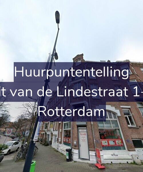 Foto gevel Huurpuntentelling voor Gerrit van de Lindestraat 1-B01, Rotterdam