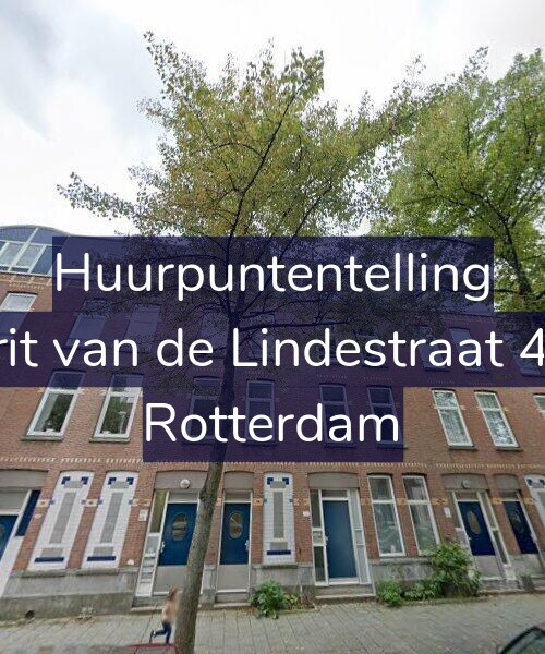 Foto gevel Huurpuntentelling voor Gerrit van de Lindestraat 48-A, Rotterdam