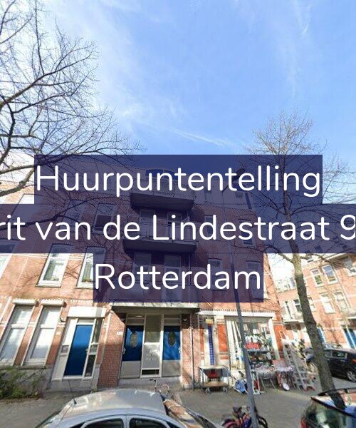 Foto gevel Huurpuntentelling voor Gerrit van de Lindestraat 91-B, Rotterdam