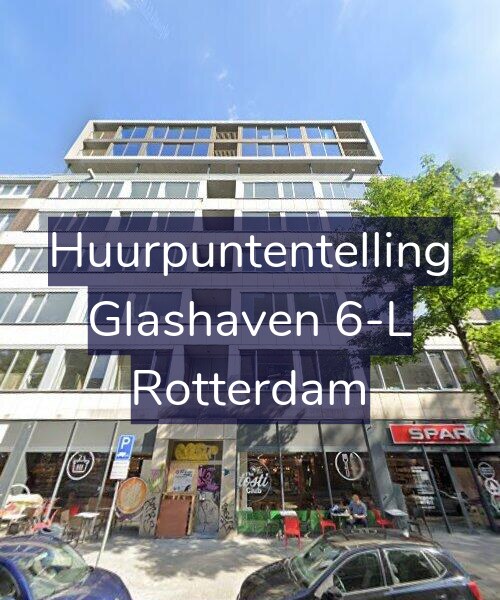 Foto gevel Huurpuntentelling voor Glashaven 6-L, Rotterdam