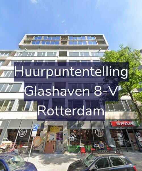 Foto gevel Huurpuntentelling voor Glashaven 8-V, Rotterdam