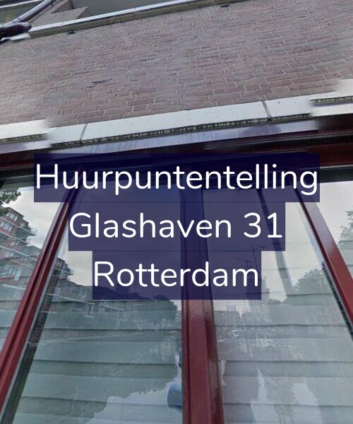 Foto gevel Huurpuntentelling voor Glashaven 31, Rotterdam