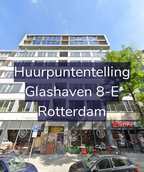 Foto gevel Huurpuntentelling voor Glashaven 8-E, Rotterdam