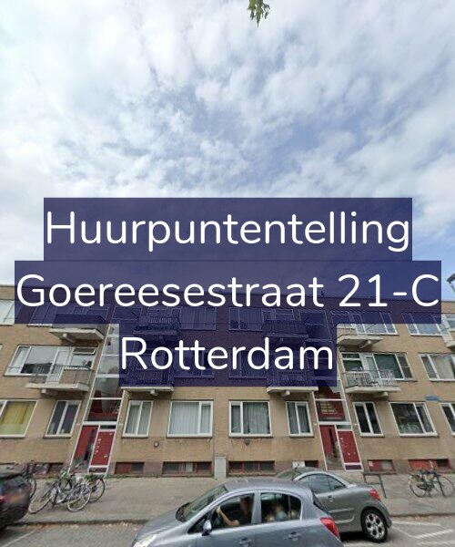 Foto gevel Huurpuntentelling voor Goereesestraat 21-C, Rotterdam