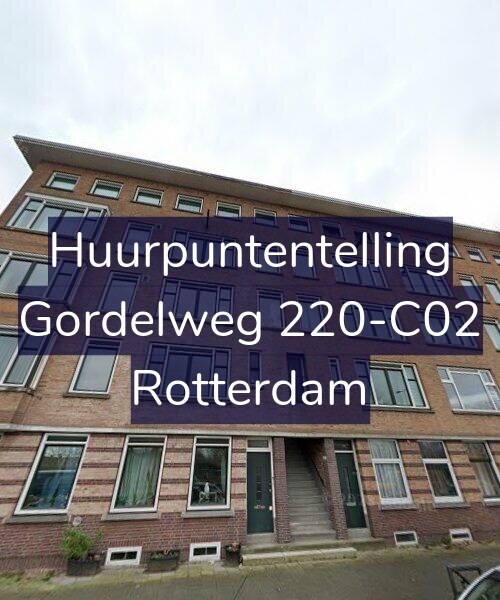 Foto gevel Huurpuntentelling voor Gordelweg 220-C02, Rotterdam