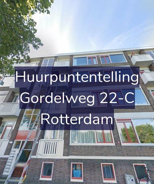 Foto gevel Huurpuntentelling voor Gordelweg 22-C, Rotterdam