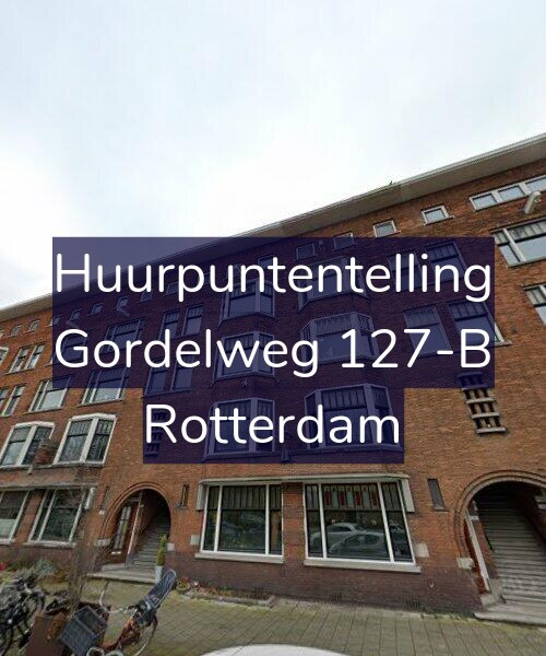 Foto gevel Huurpuntentelling voor Gordelweg 127-B, Rotterdam
