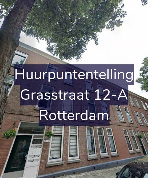 Foto gevel Huurpuntentelling voor Grasstraat 12-A, Rotterdam