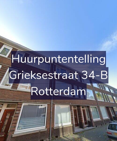 Foto gevel Huurpuntentelling voor Grieksestraat 34-B, Rotterdam