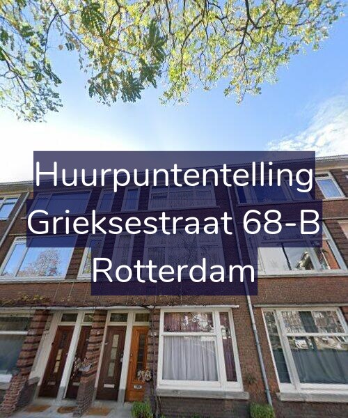 Foto gevel Huurpuntentelling voor Grieksestraat 68-B, Rotterdam