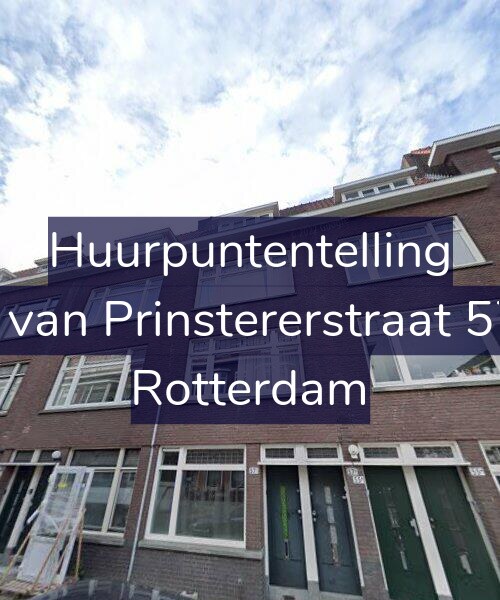 Foto gevel Huurpuntentelling voor Groen van Prinstererstraat 57-A01, Rotterdam